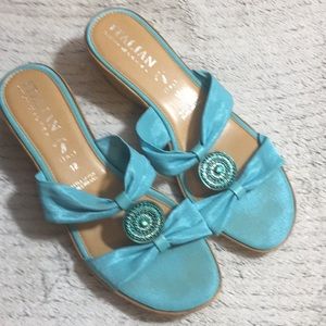 Italian Shoemakers Wedge Sandals